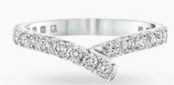 Tiffany T Wire 钻石戒指